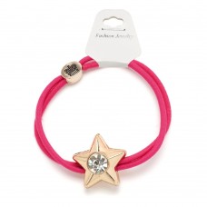 Резинка для волос двойная с фигуркой звезда (25651) вариант 10