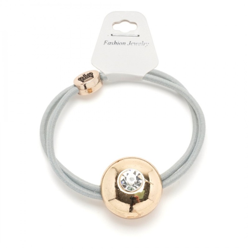 Резинка для волос двойная с фигуркой (25652) вариант 01