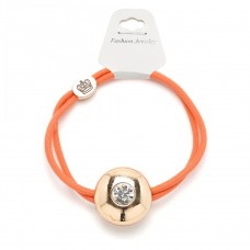 Резинка для волос двойная с фигуркой (25652) вариант 04