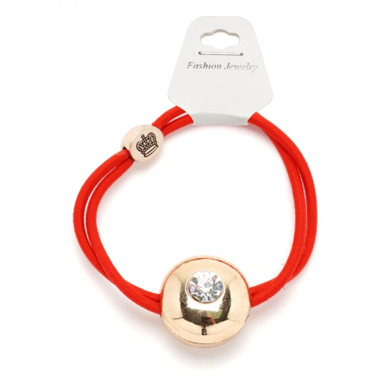 Резинка для волос двойная с фигуркой (25652) вариант 05