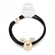 Резинка для волос двойная с фигуркой микки-маус 25653 вариант 02