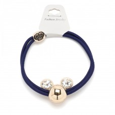 Резинка для волос двойная с фигуркой микки-маус 25653 вариант 08