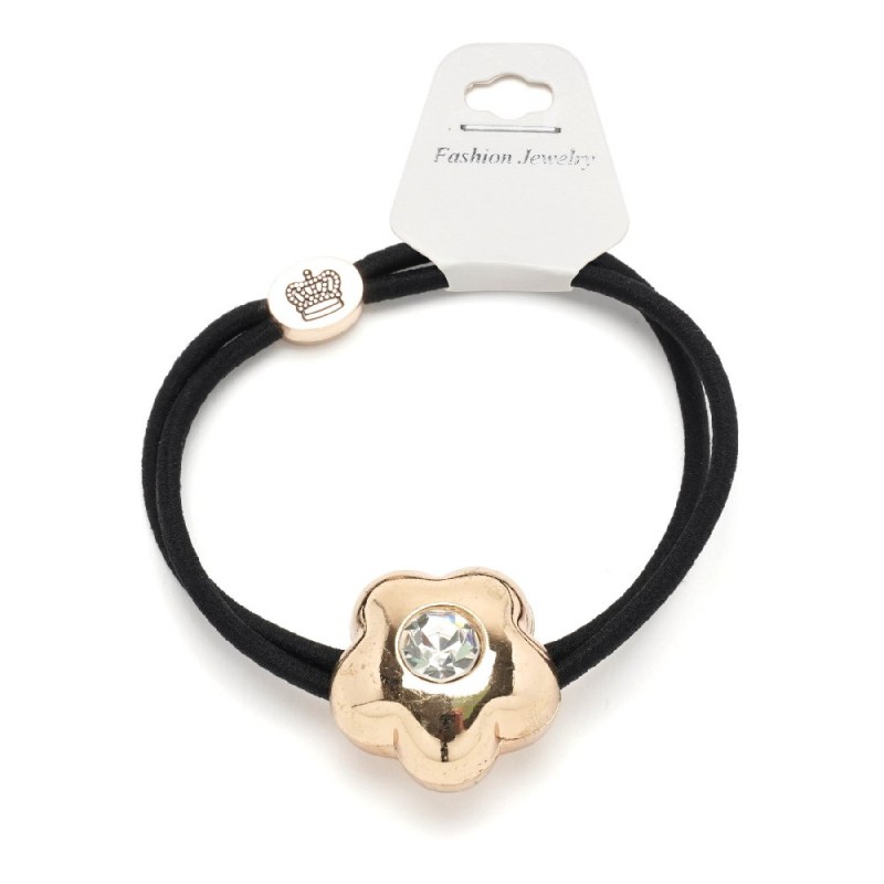 Резинка для волос двойная с фигуркой (25654) вариант 02