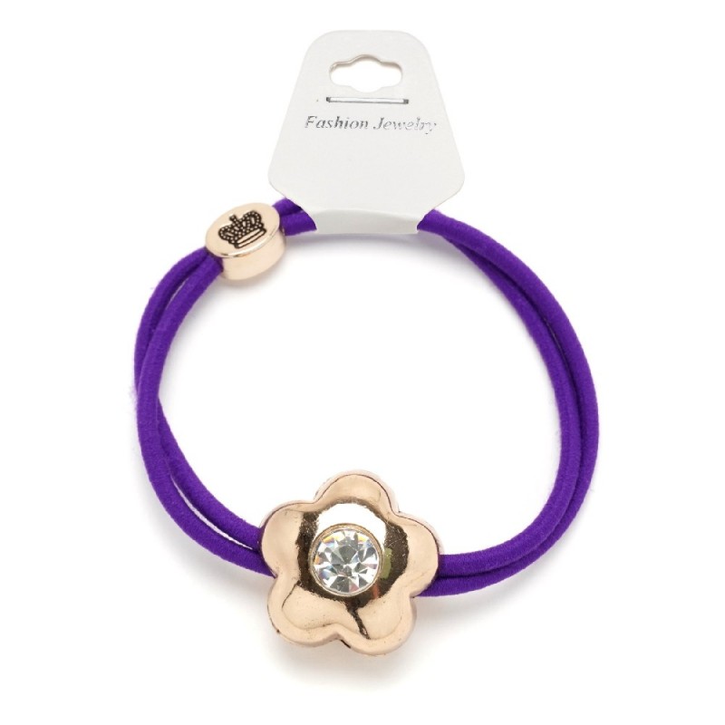 Резинка для волос двойная с фигуркой (25654) вариант 09