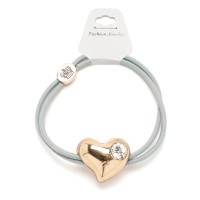 Резинка для волос двойная с фигуркой (25655) вариант 01