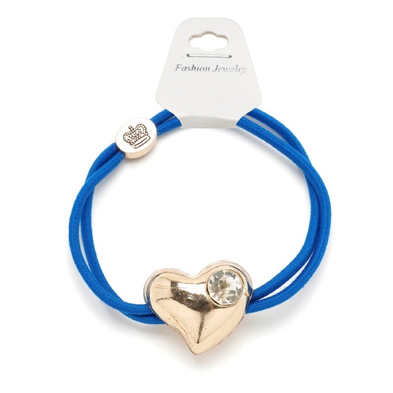 Резинка для волос двойная с фигуркой (25655) вариант 07