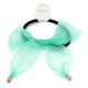 Резинка для волос тонкая с шифоновым бантиком (25665) вариант 05