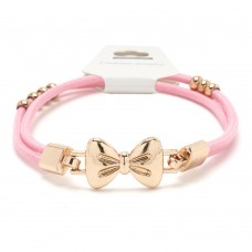 Резинка для волос двойная с фигуркой бантик (25730) вариант 11