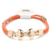 Резинка для волос двойная с фигуркой бантик (25730) вариант 05