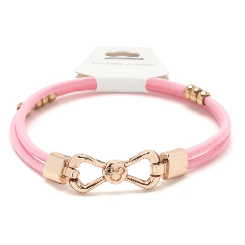 Резинка для волос двойная с фигуркой бантик (25731) вариант 10