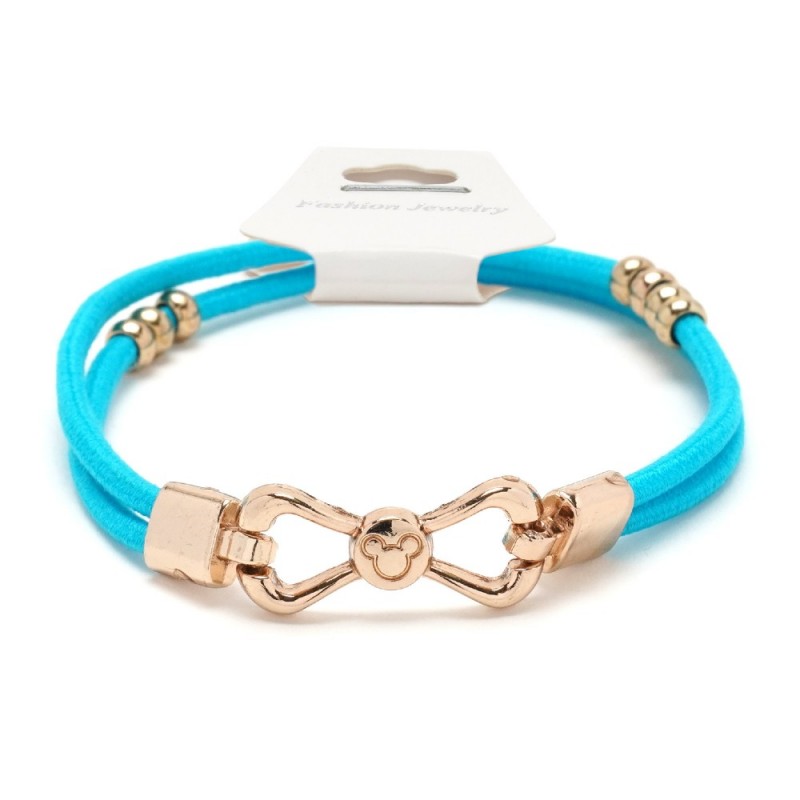 Резинка для волос двойная с фигуркой бантик (25731) вариант 07