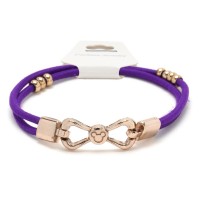 Резинка для волос двойная с фигуркой бантик (25731) вариант 09