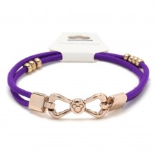 Резинка для волос двойная с фигуркой бантик (25731) вариант 09