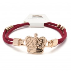 Резинка для волос двойная c фигуркой корона (25733) вариант 03