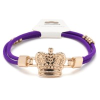 Резинка для волос двойная c фигуркой корона (25733) вариант 09