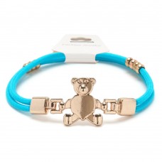 Резинка для волос двойная с фигуркой мишка (25734) вариант 06