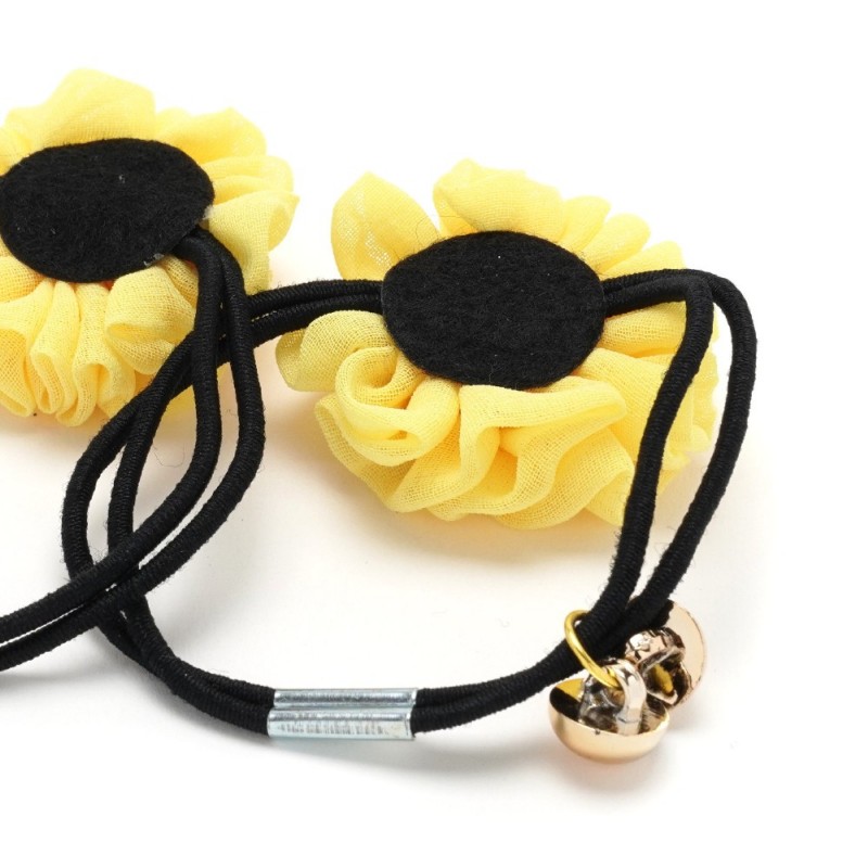 Пара резинок для волос двойные с бантиком 2шт (25737) вариант 03