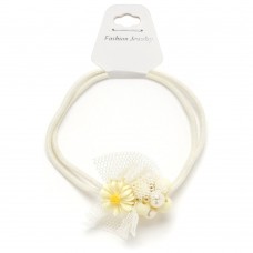 Резинка для волос двойная с бантиком (25739) вариант 01