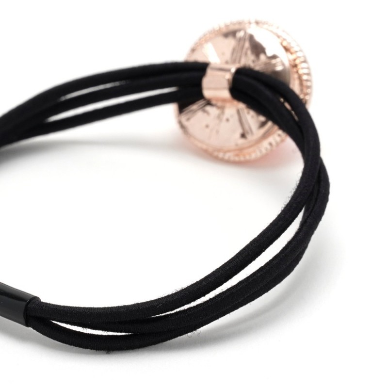 Резинка для волос тонкая с украшением (25740) вариант 05