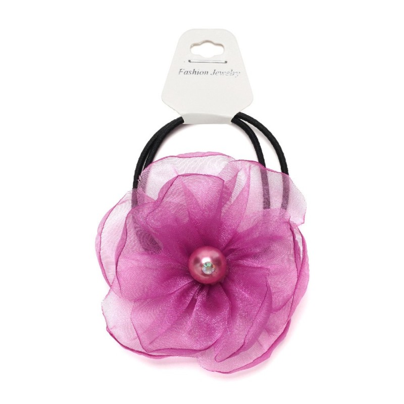 Резинка для волос с бантиком (28363) вариант 09