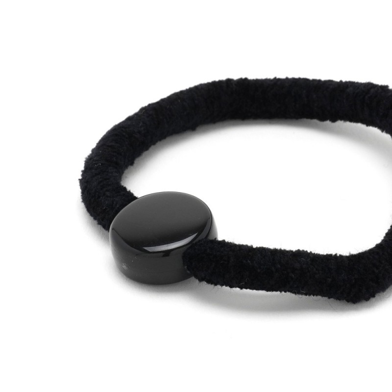 Набор тонких велюровых резинок для волос (5267)