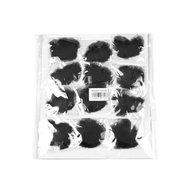 Набор сеточек на голову Паутинка черная (13367)