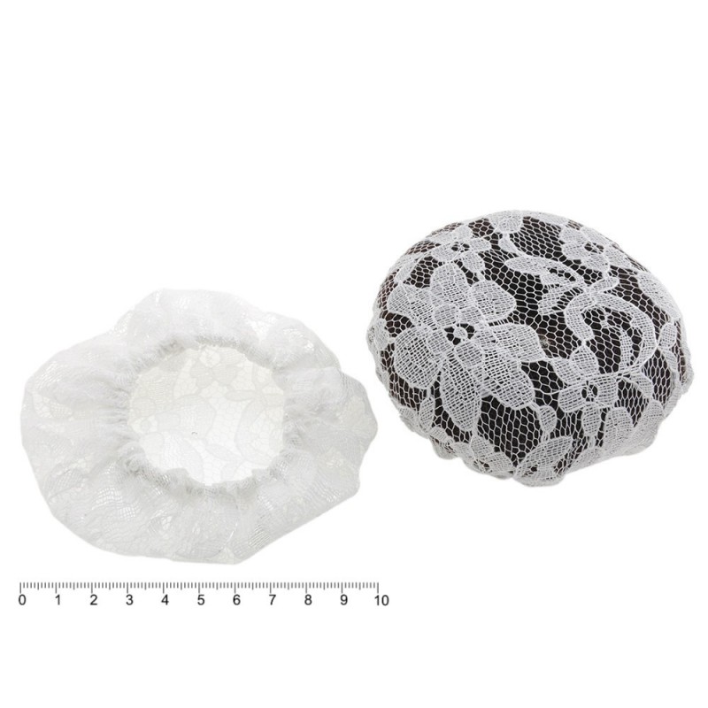 Набор сеточек для гульки с узором белый (3177)