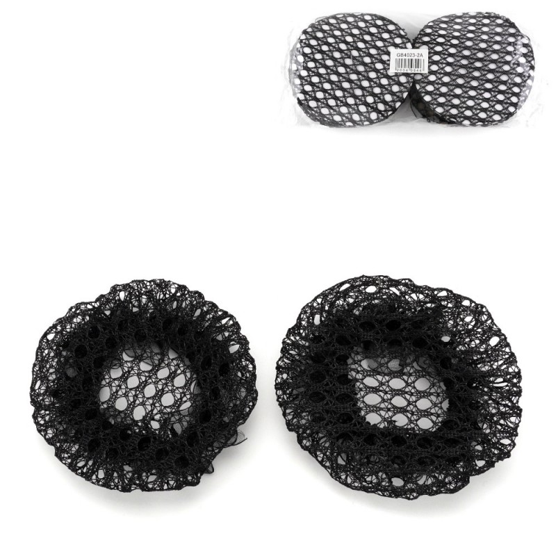 Набор сеточек для гульки с крупной ячейкой черный (8892)