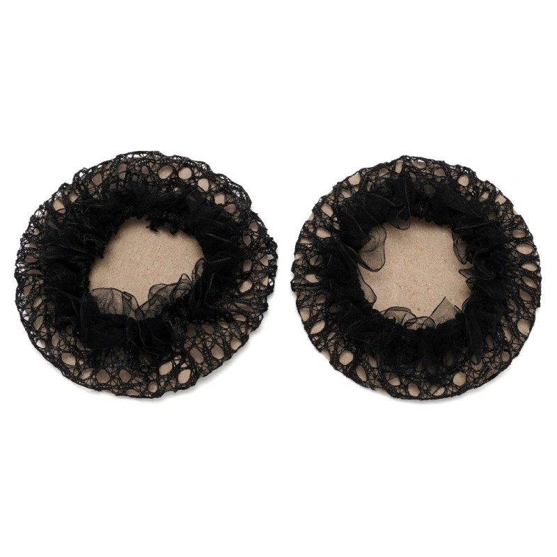 Набор сеточек для гульки с крупной ячейкой черный (8892)