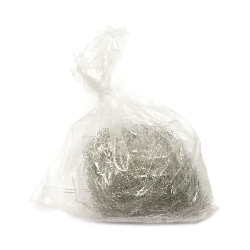 Набор заколок шпилек 6см 2000шт серебристый (11273)