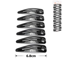 (39-11998) Набор заколок-хлопушек для волос Romantic 6.8см