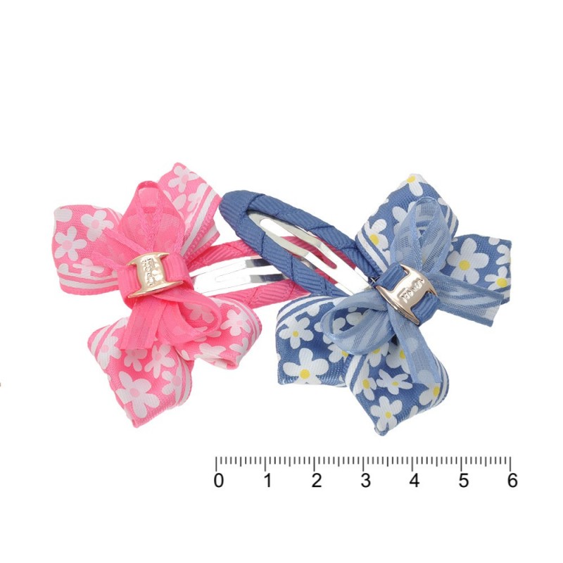 Набор заколок тик-таков для волос с бантом (14287)