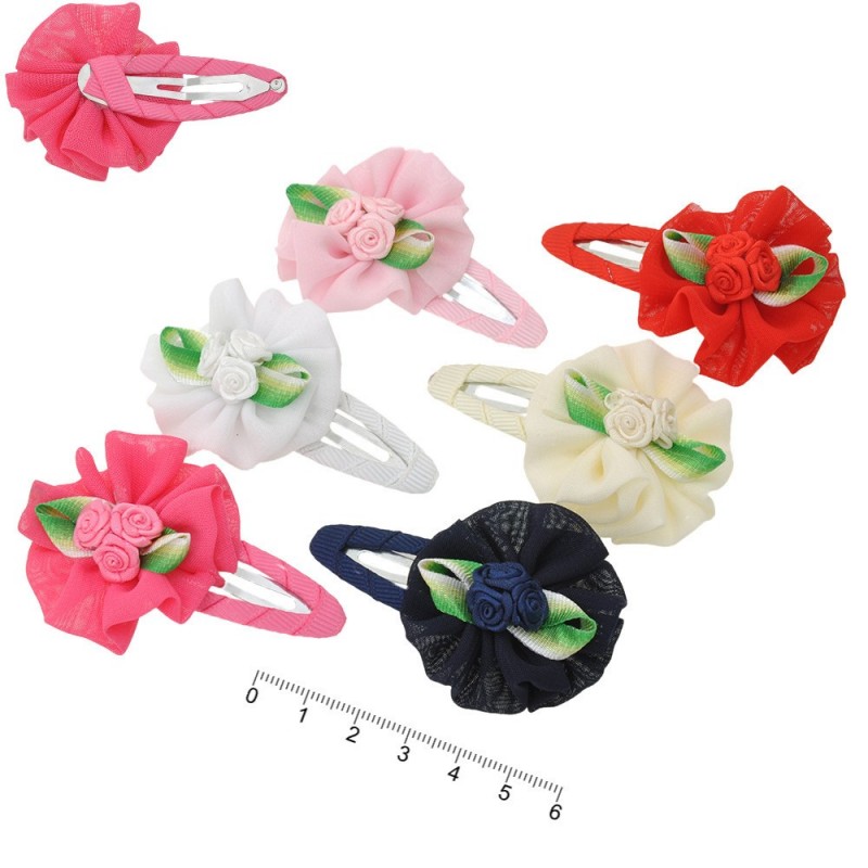 Набор заколок тик-таков для волос с бантом (14288)