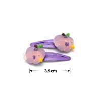 Набор заколок хлопушек 3.9см 2шт (27071) вариант 03