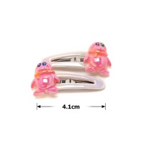 Набор заколок хлопушек 4.1см 2шт (27072) вариант 04