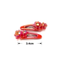 Набор заколок хлопушек 3.4см 2шт (27073) вариант 01