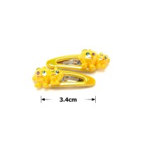 Набор заколок хлопушек 3.4см 2шт (27073) вариант 03