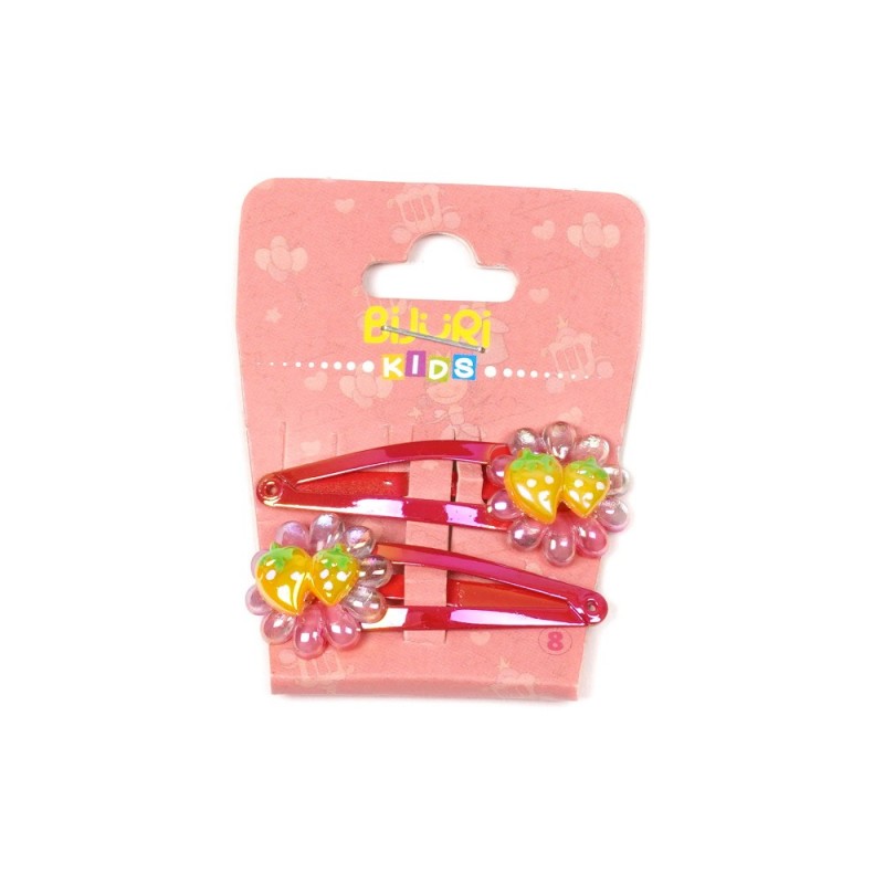 Набор заколок хлопушек 3.9см 2шт (28676) вариант 01