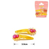 Набор заколок хлопушек 3.9см 2шт (28676) вариант 03