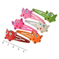 Набор детских заколок-хлопушек для волос Слоник (608)