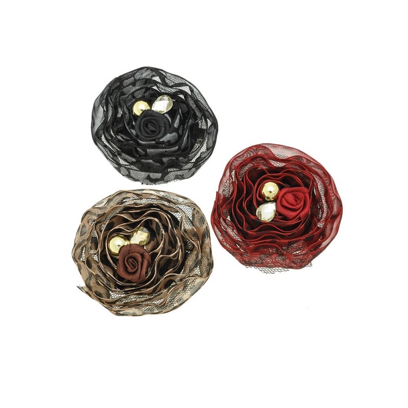 Набор заколок-уточек с бантиками (6492)