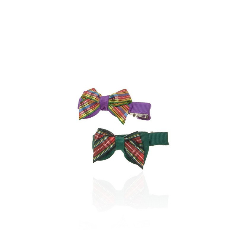 Набор заколок-уточек с бантиками (6494)