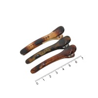 Набор пластиковых заколок-уточек для волос 7см (7364)