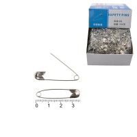 Набор булавок 3.6см 1000шт серебристый (12153)