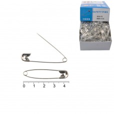 Набор булавок 4.5см 1000шт серебристый (12154)