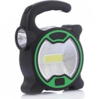 Фонарик на батарейках Panther PT-915 зеленый (26398)