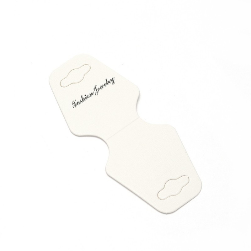 Планшетки бирки для товара картонные 100шт белые (11513)