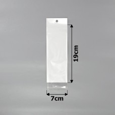 Набор упаковочных пакетов с белым фоном 7х19см (15518)