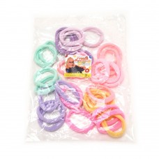 Набор резинок для волос из микрофибры Калуш 6.5см Candy mix (31289)