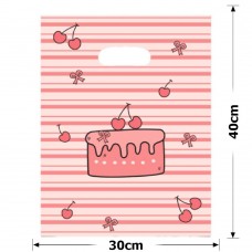 Набор подарочных целлофановых пакетов 30мкм 30x40см 100шт (31486)